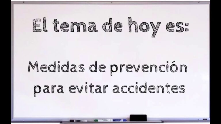 5 efectivas medidas para prevenir accidentes y proteger tu cuerpo