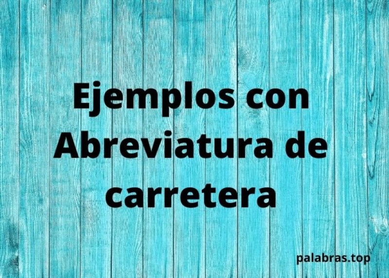 abreviaturas-carretera