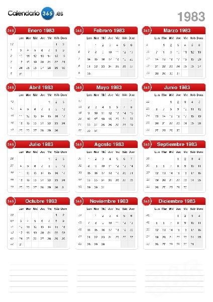 calendario-1983-espana