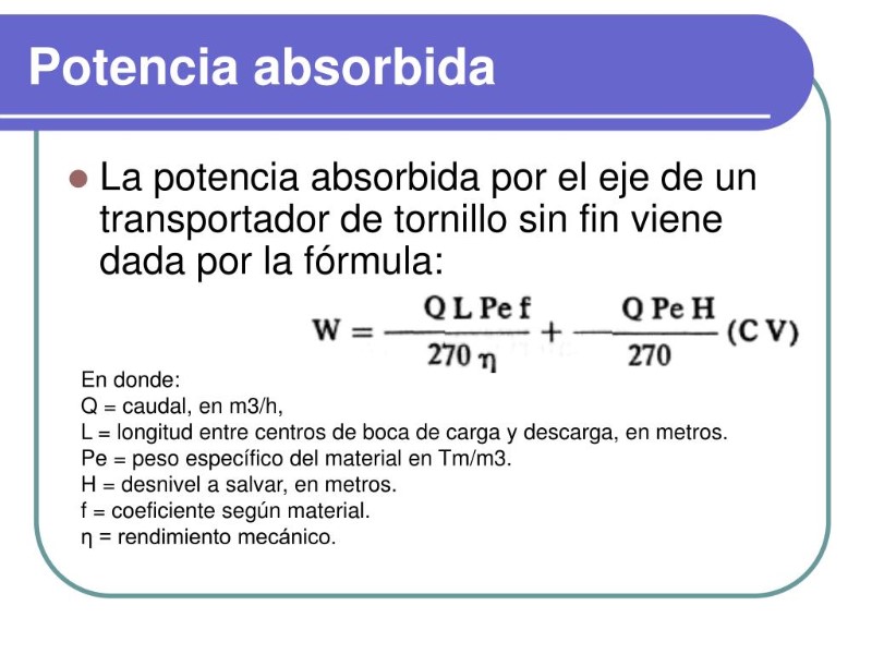 potencia-absorbida