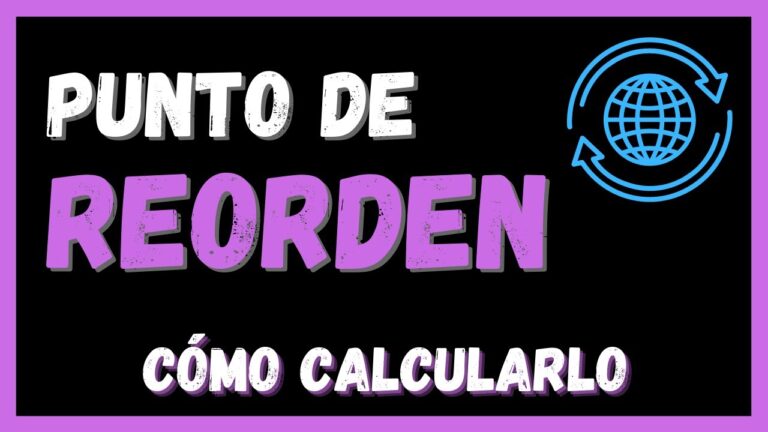Descubre cómo calcular y optimizar el punto de reorden para tu negocio